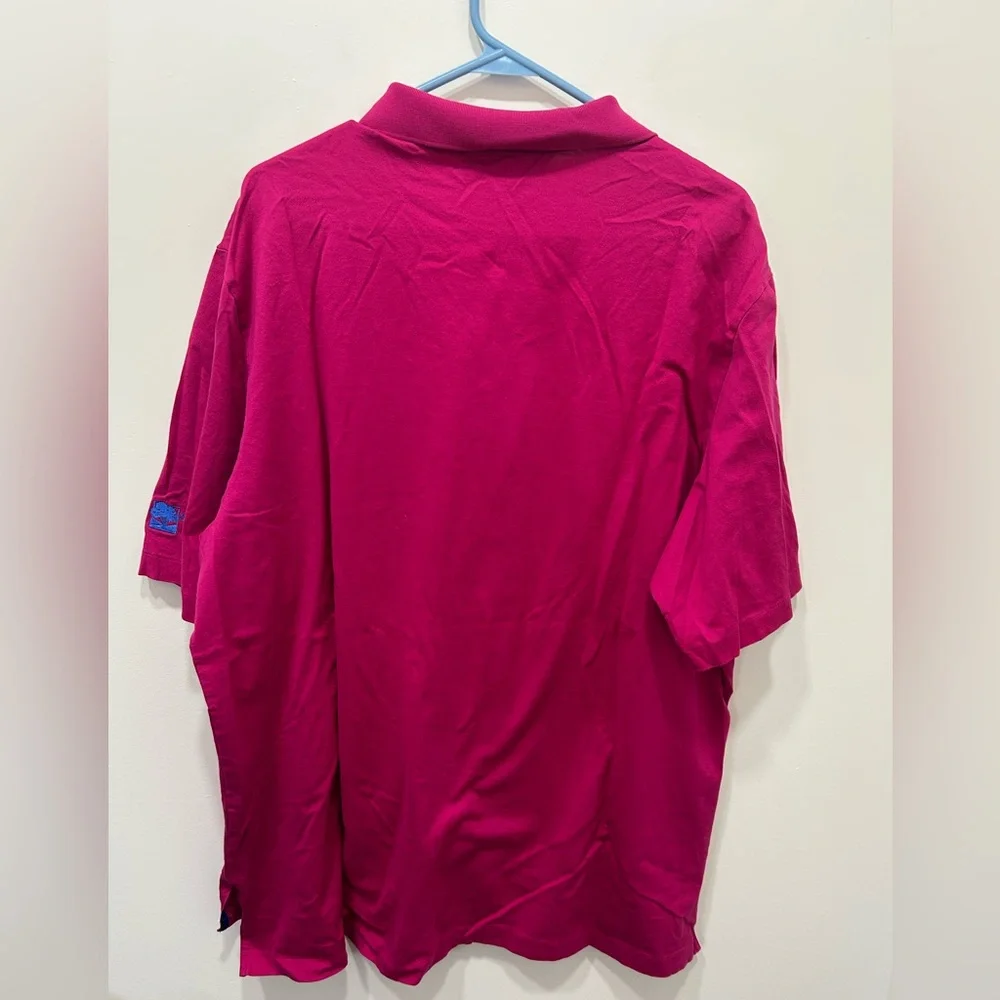 RLX Ralph Lauren Polo Shirt XL Magenta Golf Short Sleeve Sycamore Hills Pima 90s
